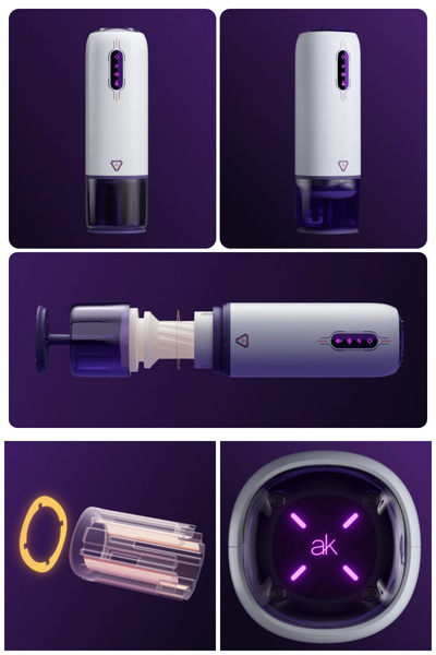 Masturbator Young Series 2nd Gen EF Automatic Male After Kiss