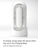 Flip Zero Electronic Vibration White Tenga