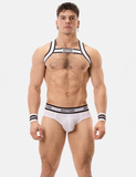 Slipy Backless Brief Bottom White-Black L Barcode Berlin