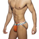 Zestaw jockstrapów Addicted 6 Pack Rainbow Jock L