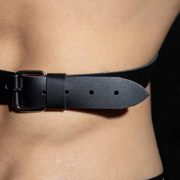 Fetish Goliath Leather Harness XS/S Addicted