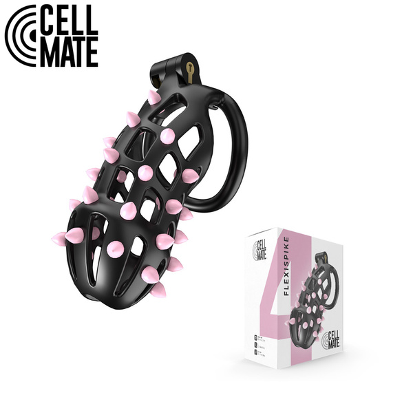 FlexiSpike Chastity Cage Size 4 CELLMATE