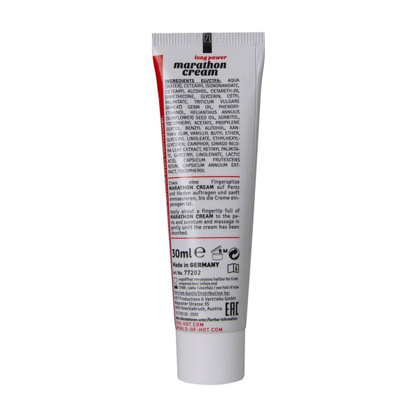 Penis Marathon Long Power Cream 30ml Ero