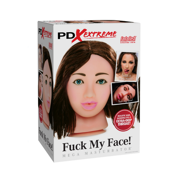 Pdx Extreme Fuck My Face Mega Brunette Pipedream