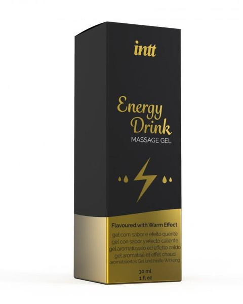 Żel Do Masażu Massage Gel Energy Drink 30 Ml intt