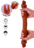 ToyJoy Get Real Silicone Foreskin Double Dong 46cm
