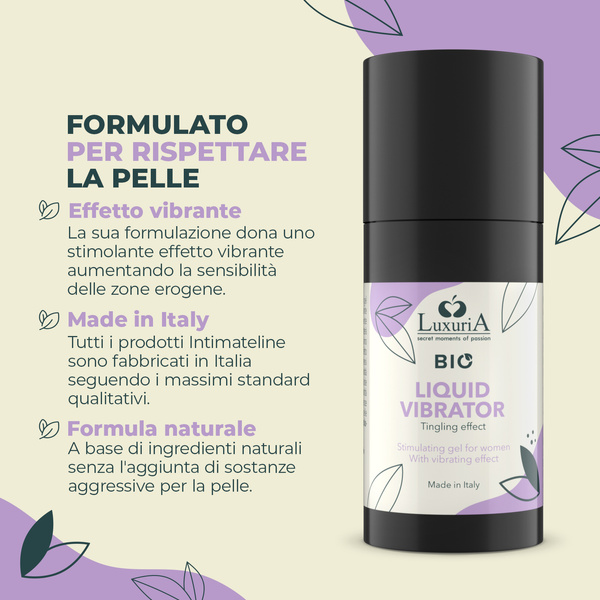 Żel Stymulujący Luxuria Bio Liquid Vibrator 15 Ml IntimateLine