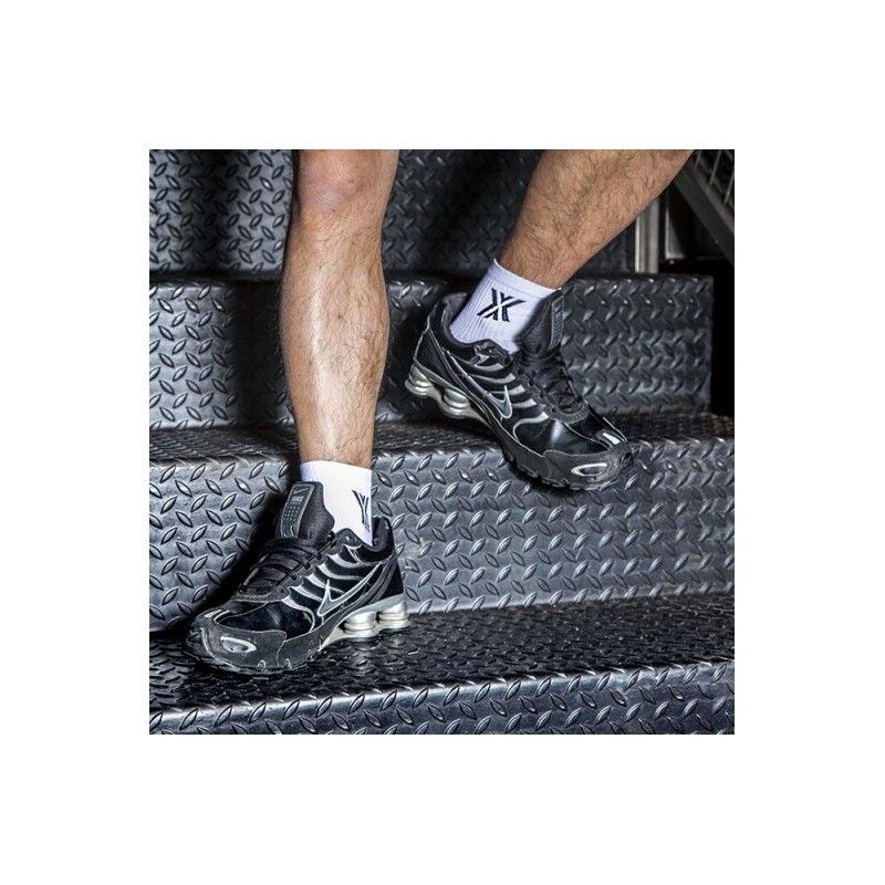 Stópki Boxer Sneaker Sox White/Black