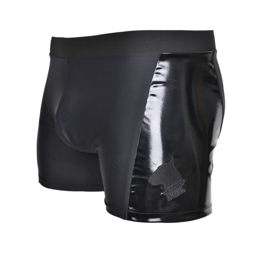 Lajkrowe spodenki z winylowymi wstawkami Bull Vinyl Shorts Lycra 