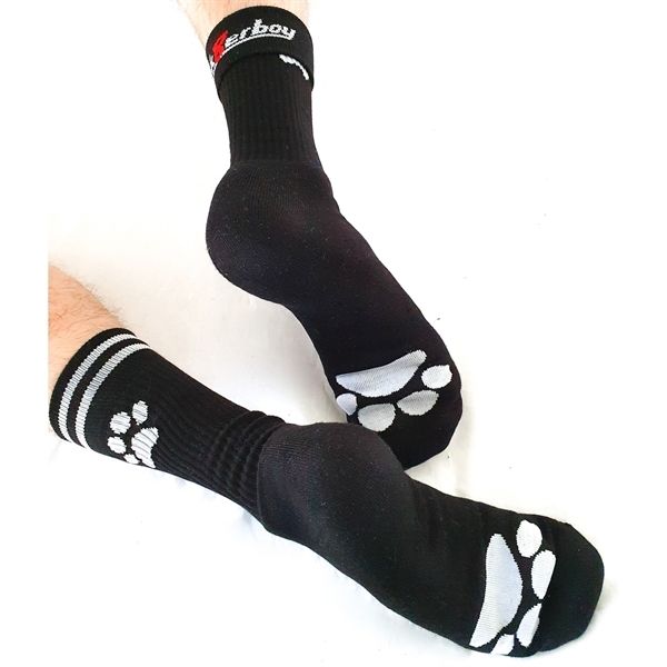 Skarpetki z psimi łapkami Sk8erboy Puppy Socks Black 