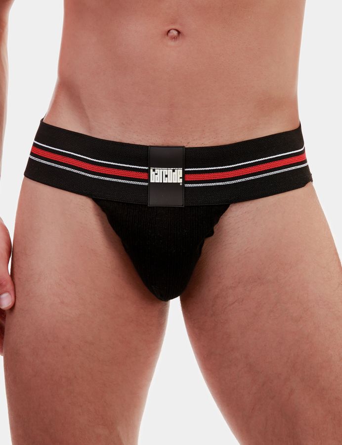 Jockstrapy Barcode Jock Boris Black 