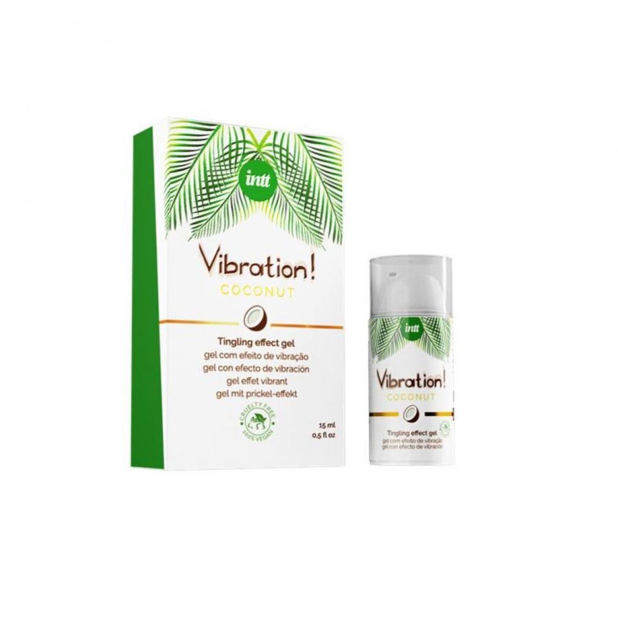 Żel Vibration Coconut Oil Vegan 15 ml