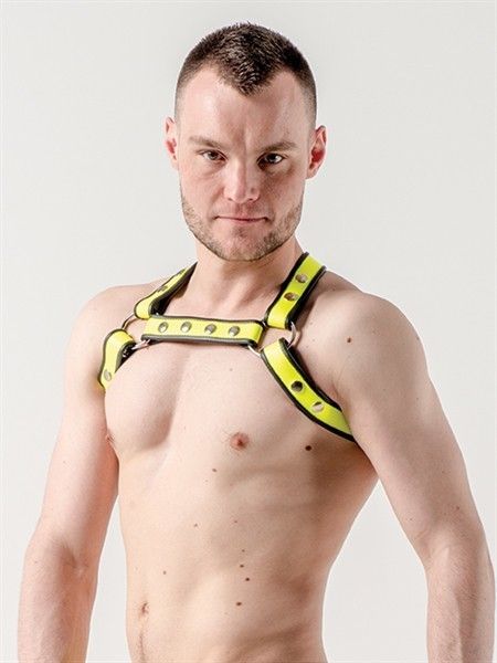 X-Back Harness Premium Neon Yellow-Black