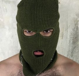 Kominiarka Balaclava Acrylic Green 