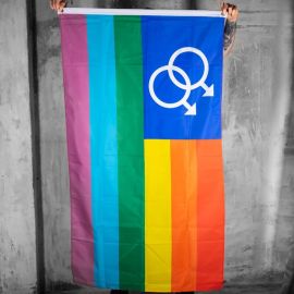 Rainbow Flag (Gay Men) 90cm X 150cm
