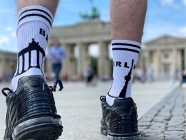 Skarpety dla miłośników Berlina Sk8erboy Berlin Socks White 