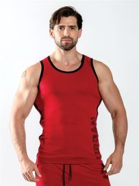 MrB URBAN Manchester Tank Top Red