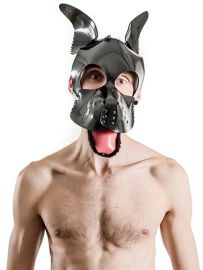 Psia maska MrB Fetch Rubber Dog Hood