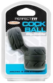 Elastyczny pierścień erekcyjny i rozciągacz jąder Perfect Fit FatBoy SilaSkin Cock&Ball
