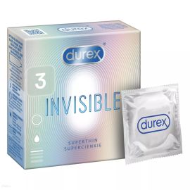 Prezerwatywy Durex Invisible supercienkie 3szt.