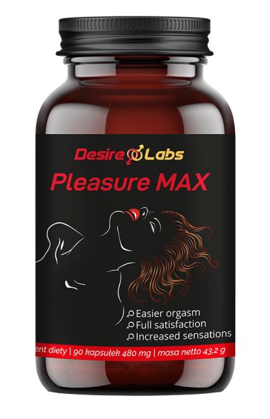 Suplement zwiększający intensywność doznań Desire Labs Pleasure Max 90 tabletek