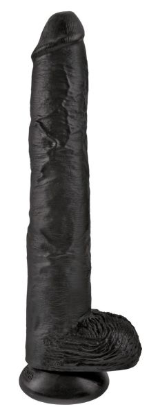 Realistyczne dildo z moszną 35cm King Cock Cock 14 inch with balls