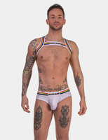 Uprząż Harness Pride White L Barcode Berlin