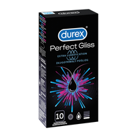 Prezerwatywy z dużą ilością lubrykantu Durex Perfect Gliss 10 szt.