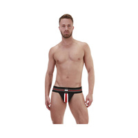 Jockstrapy Jock Denis Black-Red-White Xl Barcode Berlin