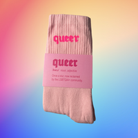 Skarpetki Socks Queer Pink / Neon Pink 42-46 Keller