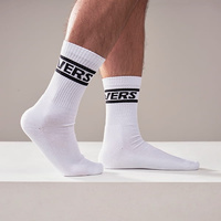 Crew Socks Vers 2-Pack White 42-46 Mister B