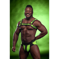 Neo Bold Color Bulldog Harness Lime L/Xl Mr-S-Leather