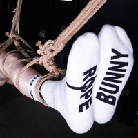 Skarpety dla fanów bondage Sk8erboy Rope Bunny Socks White 39-42