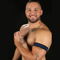 Neo Bold Color Armband Royal M Mr-S-Leather