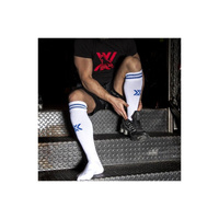Boxer Football Sox White-Blue