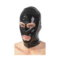 Lateksowa maska unisex Mask black LateX