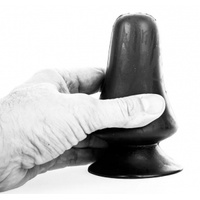 Anal plug AB39 King 10 x 6.7cm All Black