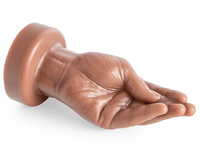 Korek analny Handyman Butt Plug Soft Tan No Vac M/L Mr Hankeys 
