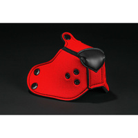 Mr. S Leather K9 Muzzle Red Mr-S-Leather