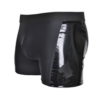 Lajkrowe spodenki z winylowymi wstawkami Bull Vinyl Shorts Lycra S