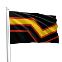 Fetyszowa flaga gumowa Rubber Pride Fetish Flag 90 x 150 cm