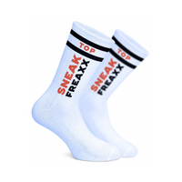 Skarpetki SneakFreaxx Socken Neon Top Orange