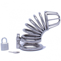 Metalowy pas cnoty Cockpik Metal chastity cage Circle C4 11 x 4cm