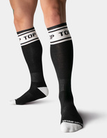 Podkolanówki Socks Top Black-White S/M Barcode Berlin