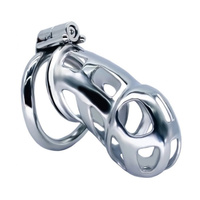 Cobra Steel Metal Chastity Cage 10 x 3.7cm 45mm