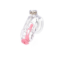 Pas cnoty Guardian Chastity Cage Clear Size 3 CELLMATE