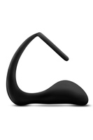 STYMULATOR PROSTATY ANAL ADVENTURES PLATINUM COCK RING PLUG BLACK