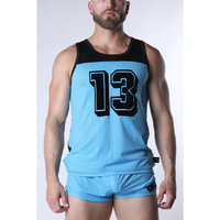 Bezrękawnik Starter Mesh Tank Top Blue M CellBlock13