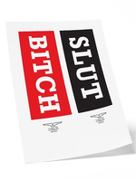 Tymczasowy tatuaż Mister B Temporary Tattoo Slut/Bitch