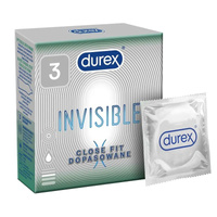 Invisible Close Fit 3 Szt. Durex